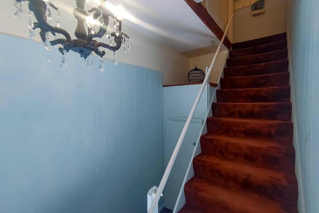 Historic W/Deck, King Bed & Air By Lake Michigan Manistee Ngoại thất bức ảnh